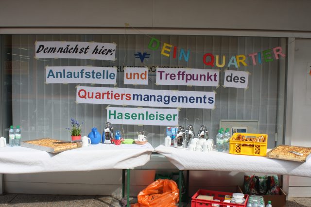 Eröffnungsfeier Quartiersbüro Hasenleiser