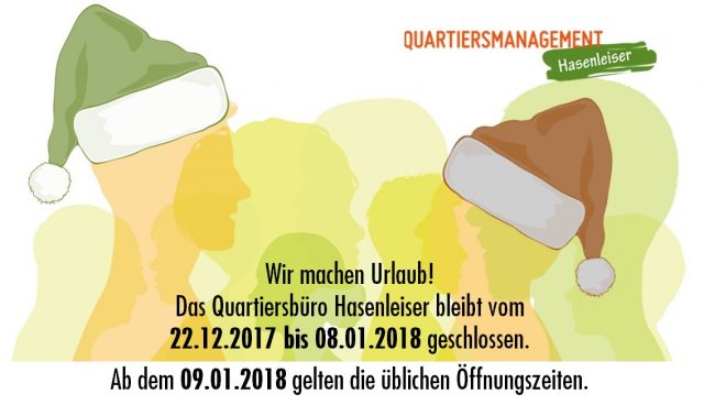 Quartiersmanagement Hasenleiser feiert Weihnachten